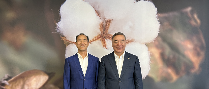 中上协会长宋志平到访宝运莱，，，，全棉时代以“一朵棉花”构建焦点竞争力